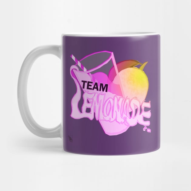 Team Lemonade - ALT colours - Yellow and Pink by Cheesetoken